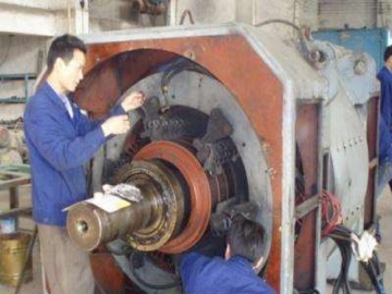 電機(jī)法蘭盤(pán)螺釘斷裂是什么原因？
