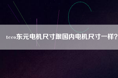 teco東元電機尺寸跟國內(nèi)電機尺寸一樣？